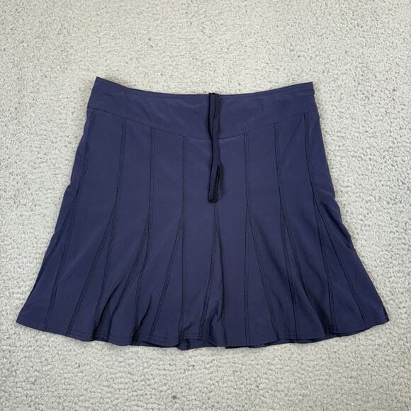 Athleta Women’s Skort Blue Wear About Pleated Pull On Athletic Sz 6 Style 964574 - Picture 1 of 11